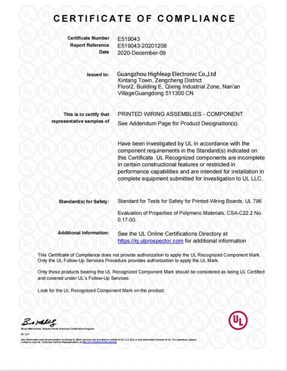 Certificato qualità 4