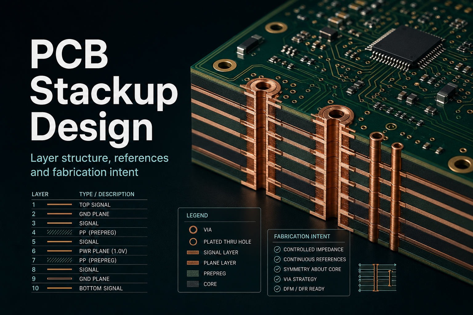 Stack Up Design For Unit Testing PCB Stackup Design: How to Plan Layer Structure Before Fabrication ...