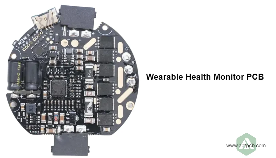 Wearable Health Monitor PCB