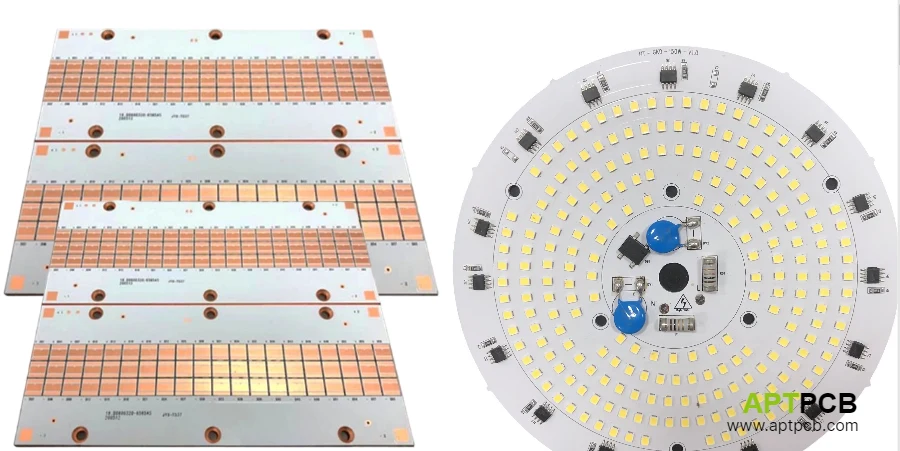 High Power LED PCB Fabrication (MCPCB & Metal Core)
