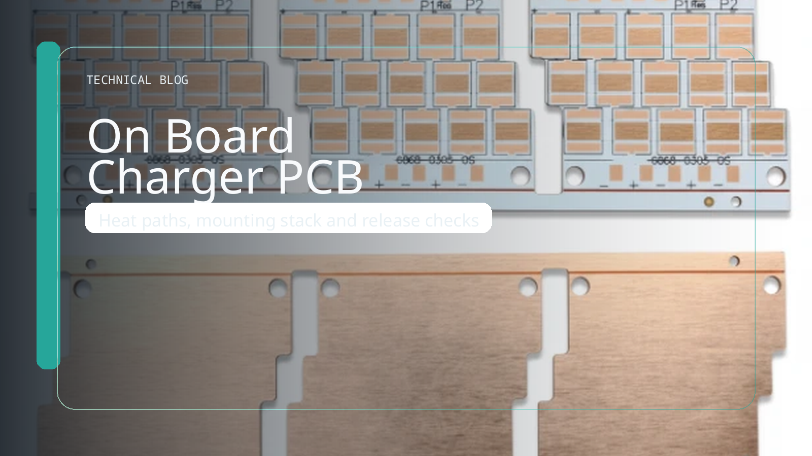 On-Board Charger PCB Design Guide for EV Power Electronics