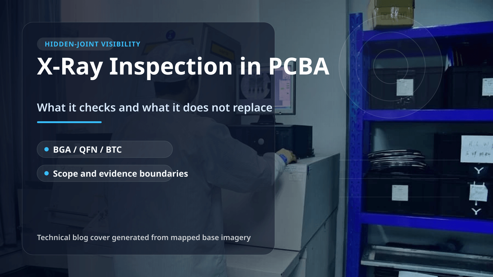 Рентгеновский контроль в PCBA: что он проверяет, где применяется и чем не заменяется