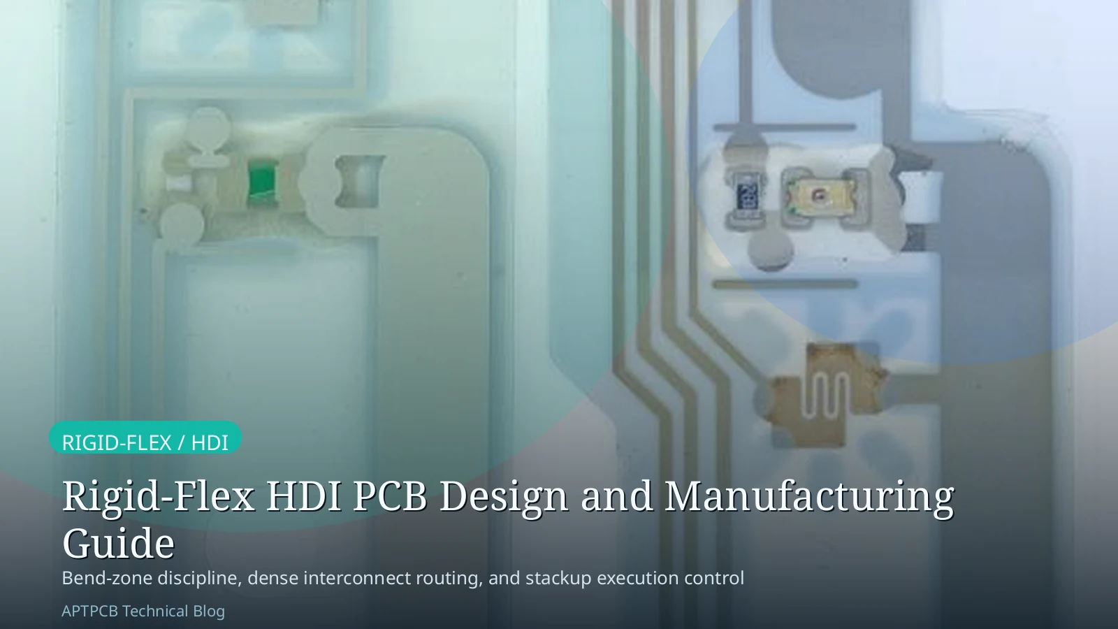 Rigid-Flex and HDI PCB Design and Manufacturing Guide: Transition Zones, Support Structure, and Release Discipline