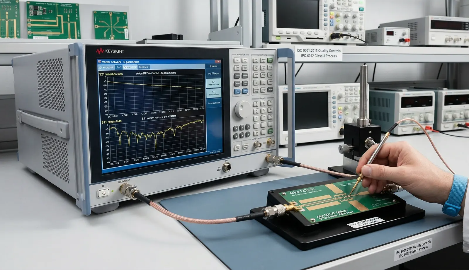 PCB generatore di rumore: specifiche, misura e collaudo