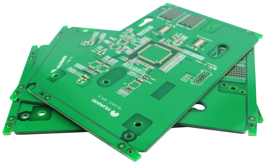 Высокоскоростной стек печатной платы с низкопотерными ламинатами и обратным сверлением